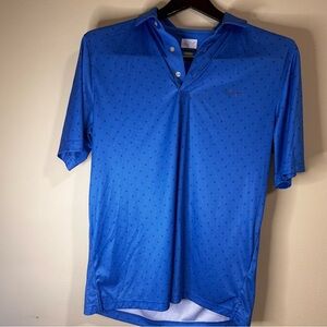 Greg Norman golf shirt blue size medium
